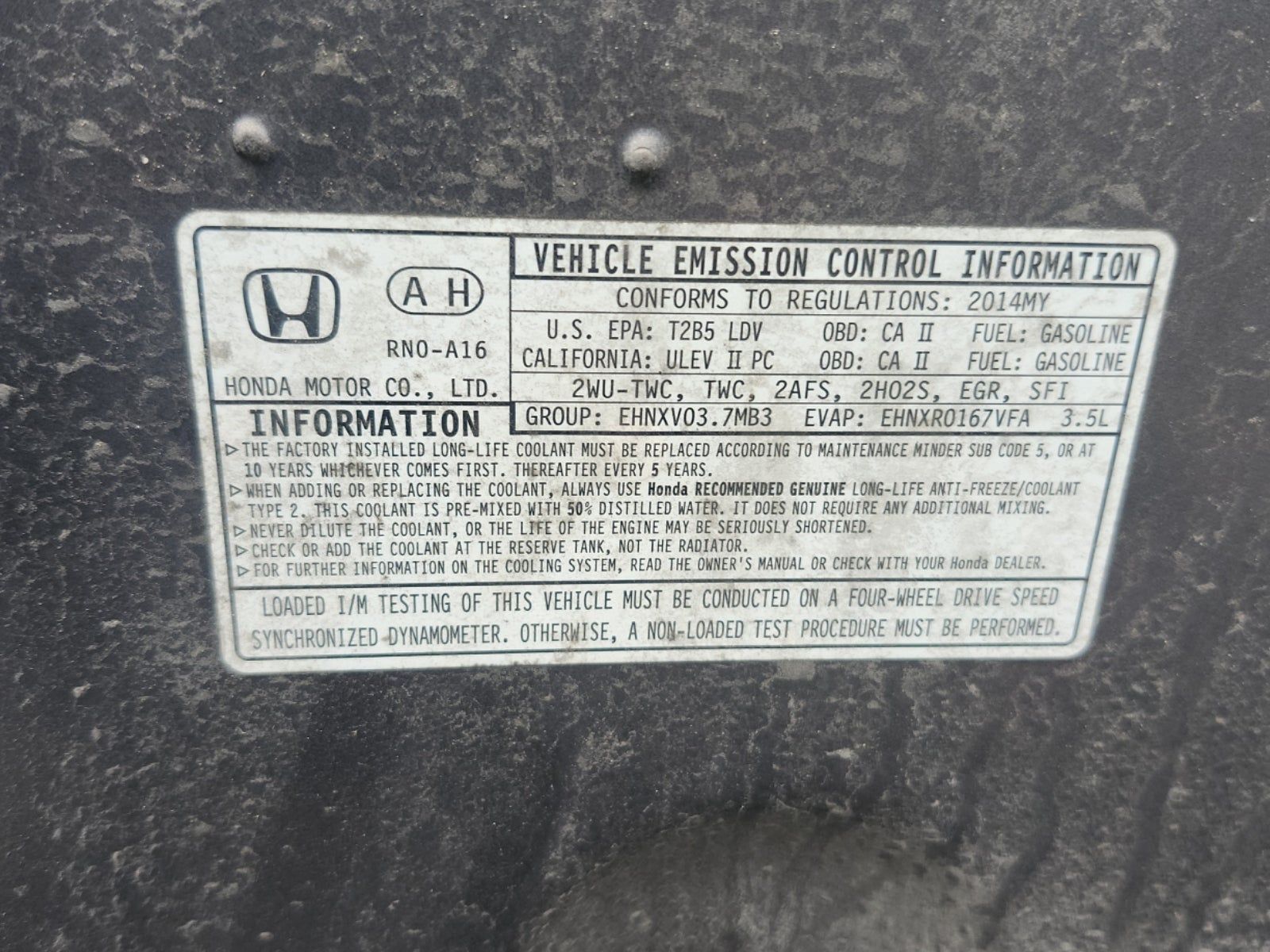 2014 Honda Pilot LX AWD