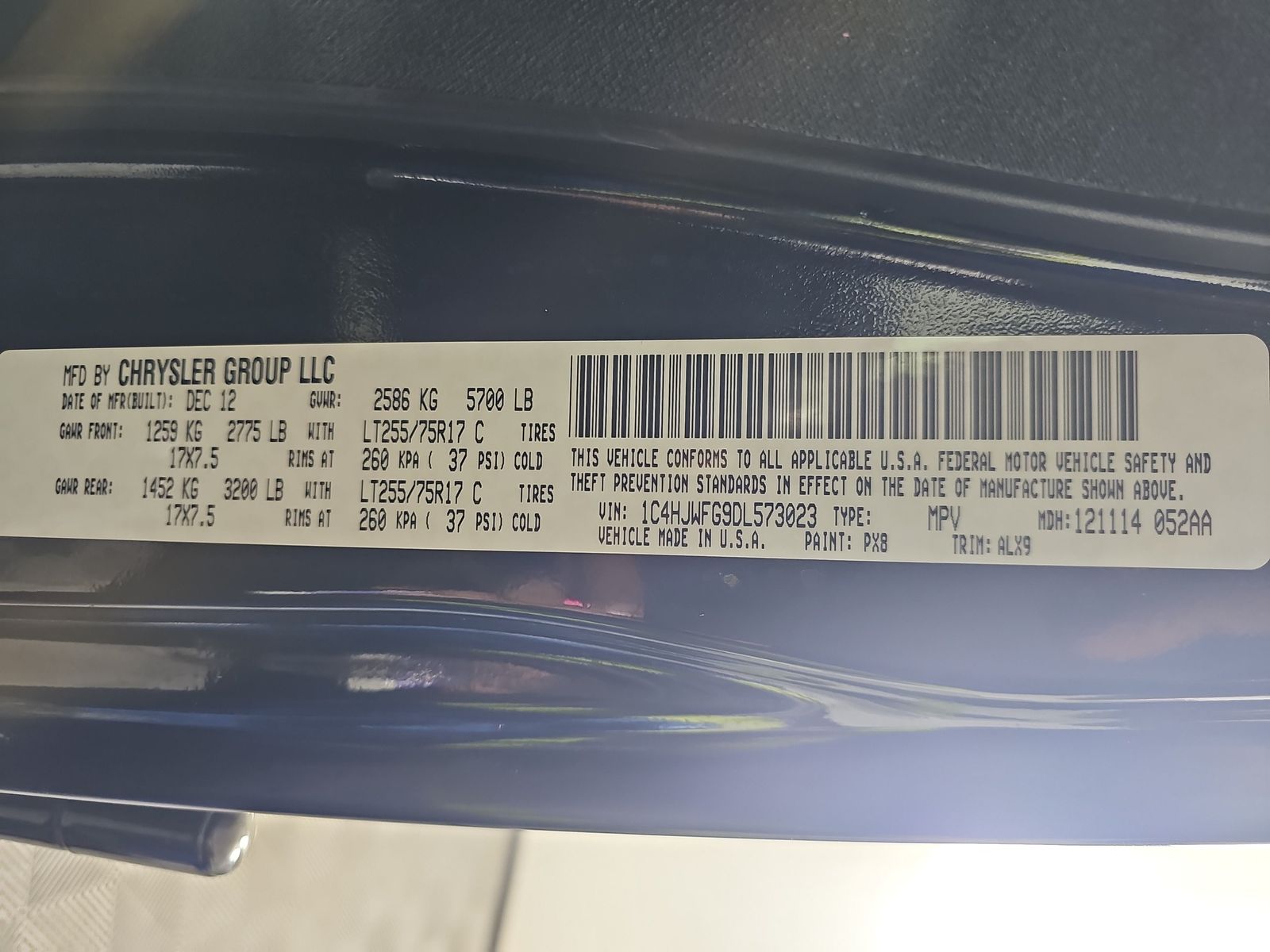 2013 Jeep Wrangler Unlimited Rubicon AWD