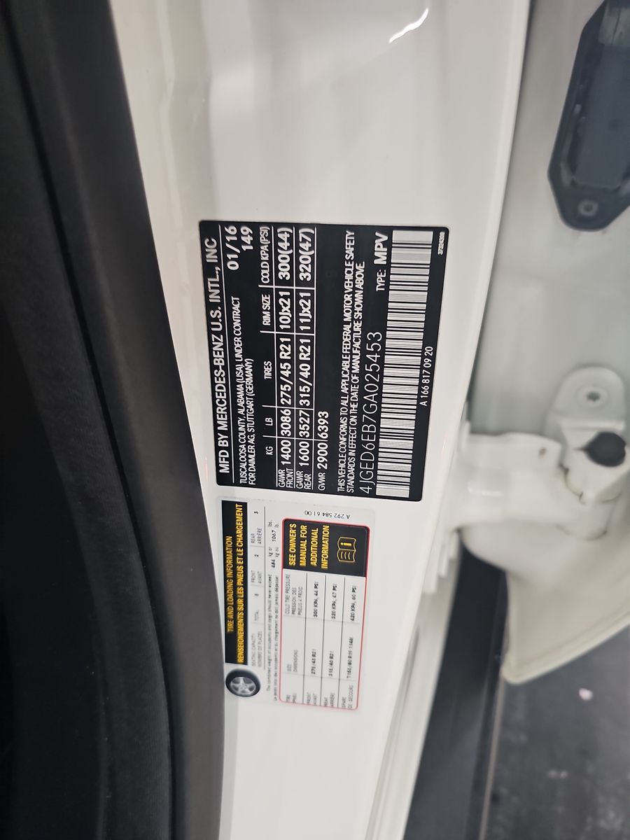 2016 Mercedes-Benz GLE AMG GLE 450 AWD