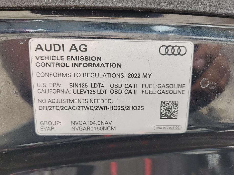2022 Audi SQ8 Premium Plus AWD