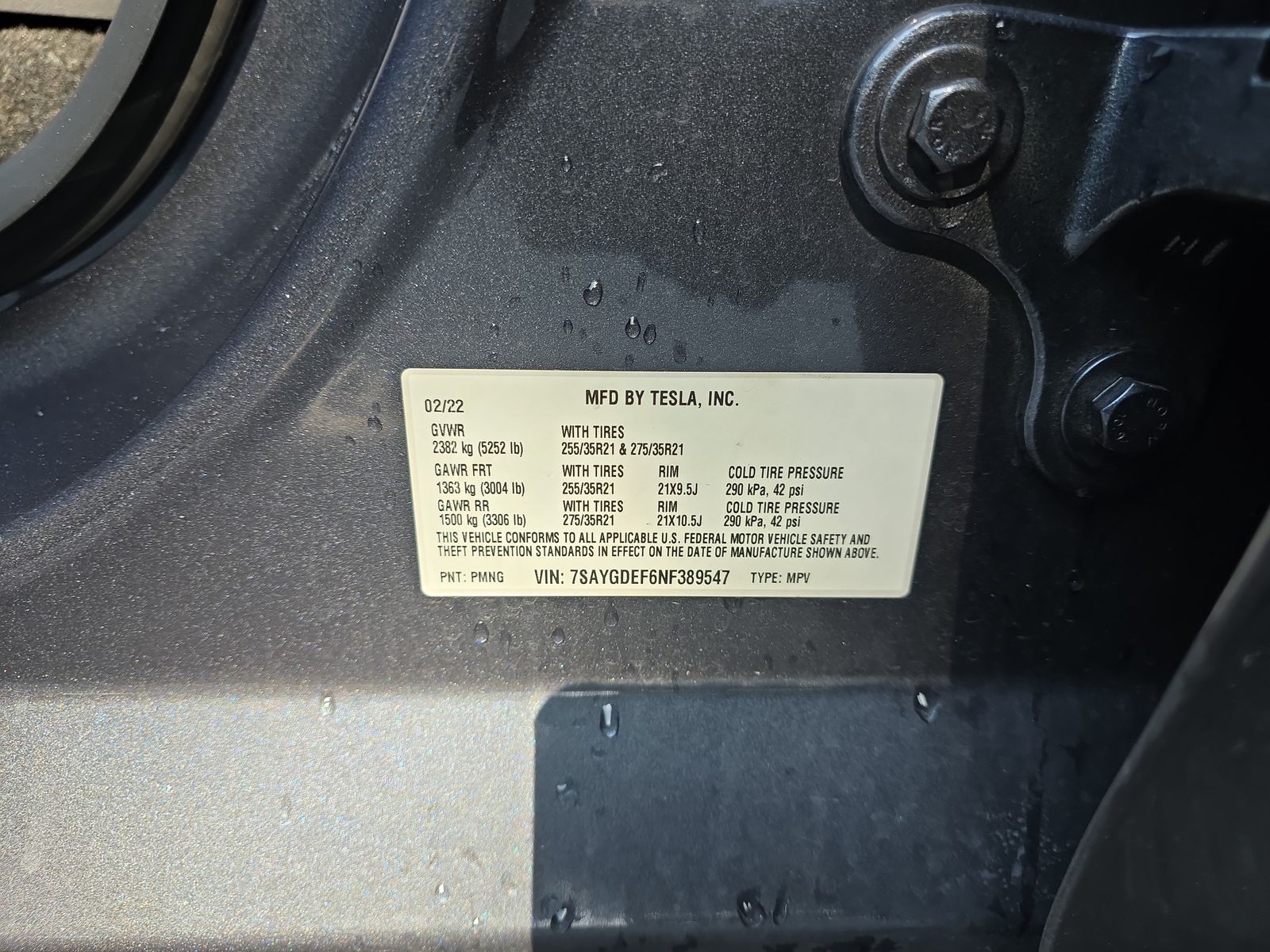 2022 Tesla Model Y Performance AWD