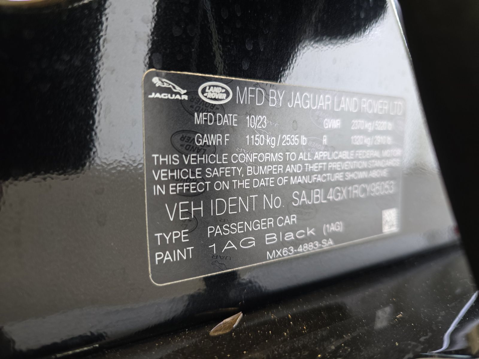 2024 Jaguar XF R-Dynamic SE AWD