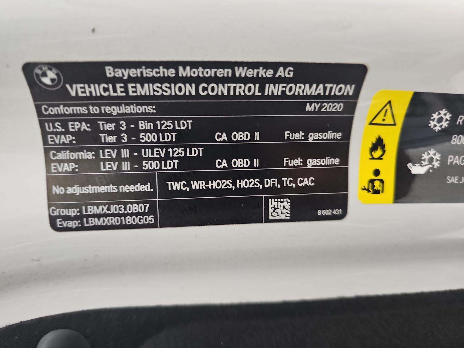 2020 BMW X7 xDrive40i AWD