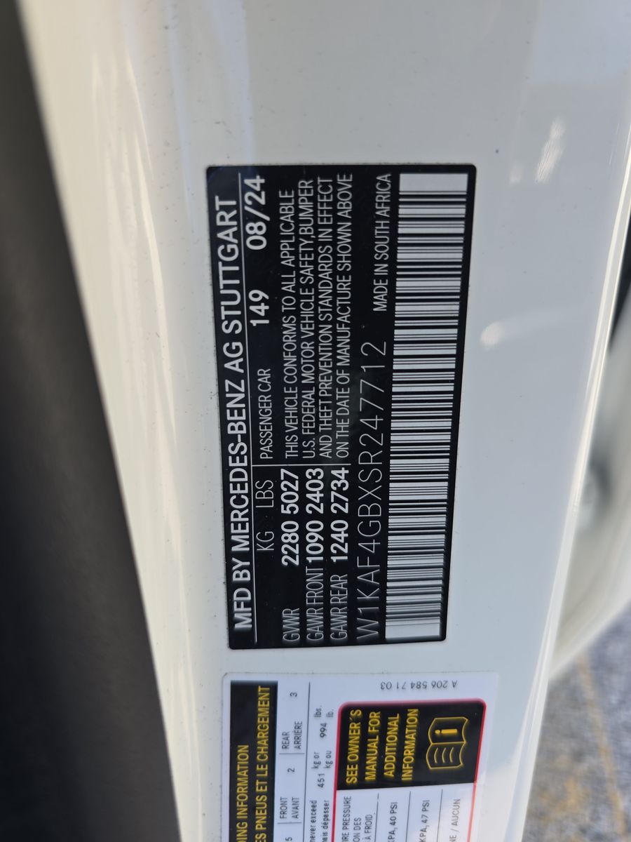 2025 Mercedes-Benz C-Class C 300 FWD