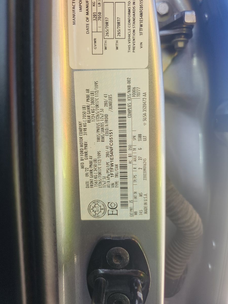 2022 Ford F-150 XLT AWD