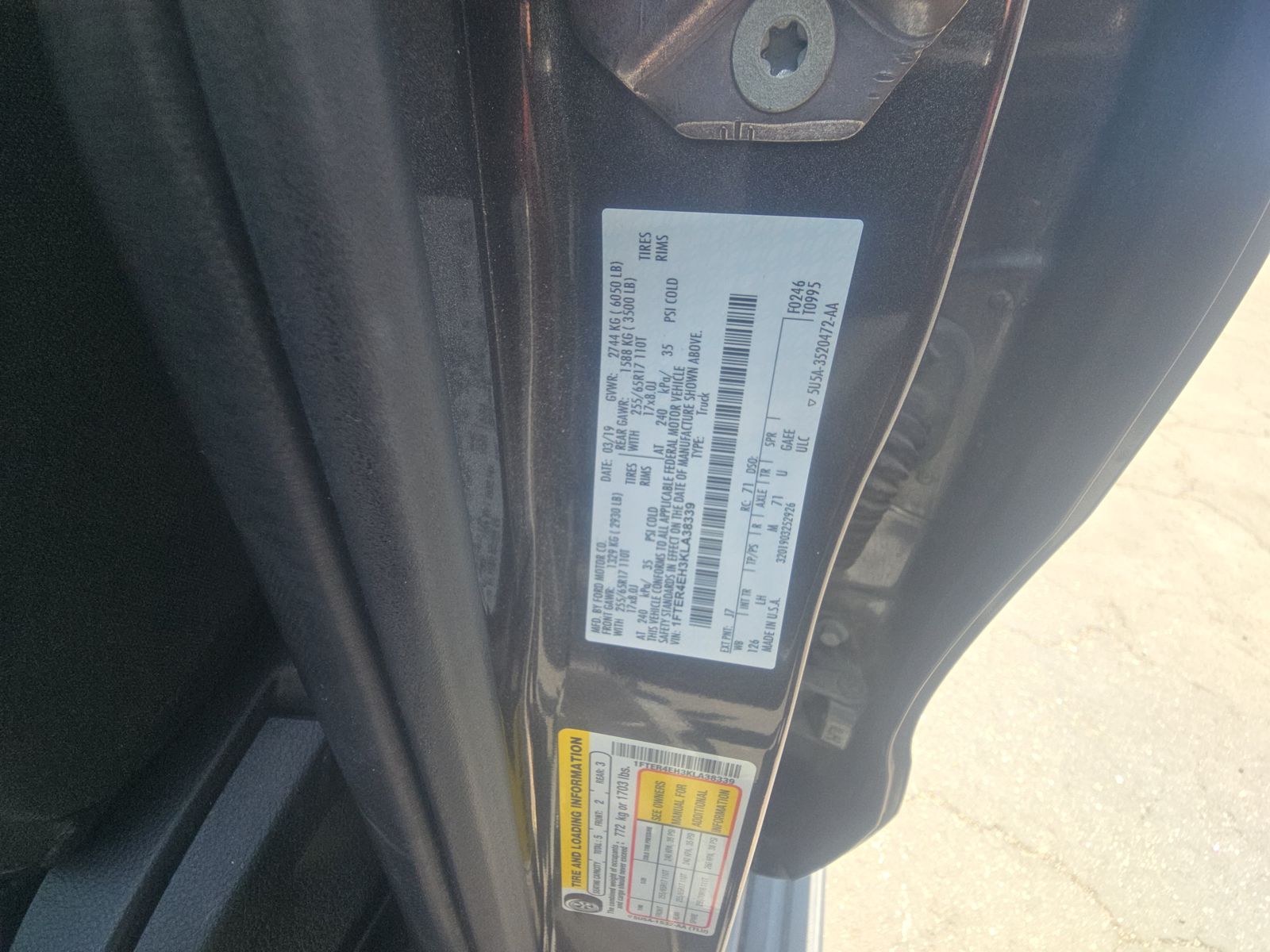 2019 Ford Ranger XLT RWD