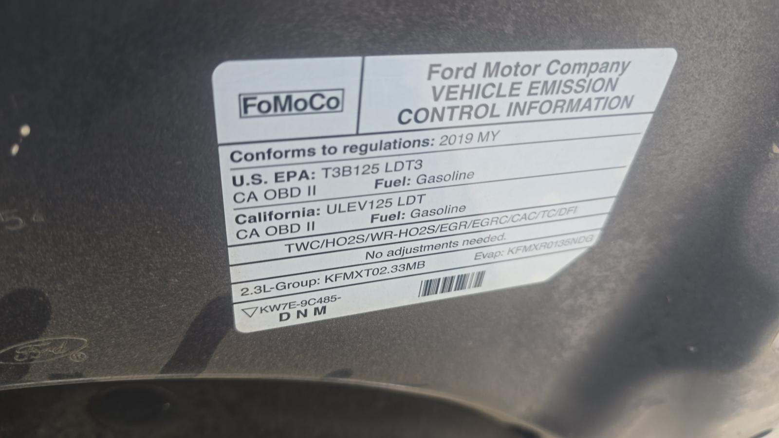 2019 Ford Ranger XLT RWD