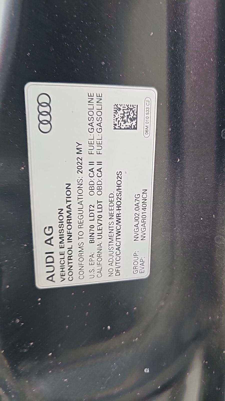 2022 Audi Q5 S line Premium AWD
