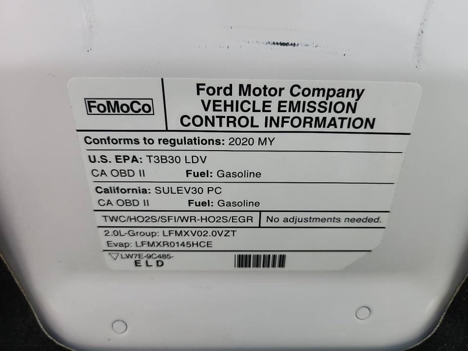 2020 Lincoln MKZ Hybrid Reserve FWD