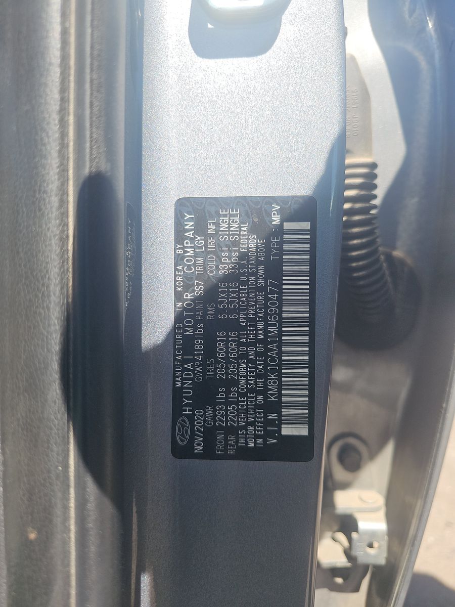 2021 Hyundai Kona SE AWD
