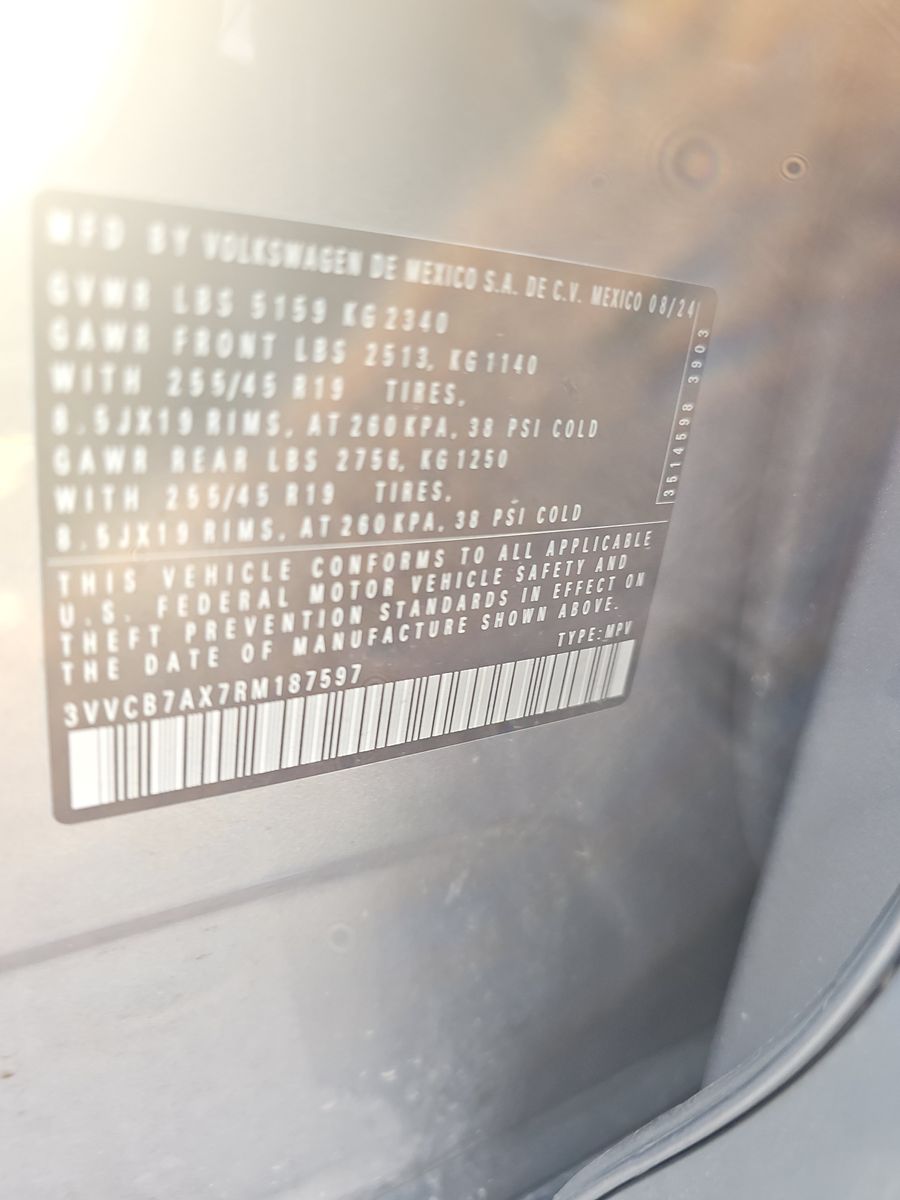 2024 Volkswagen Tiguan 2.0T SE R-Line Black FWD