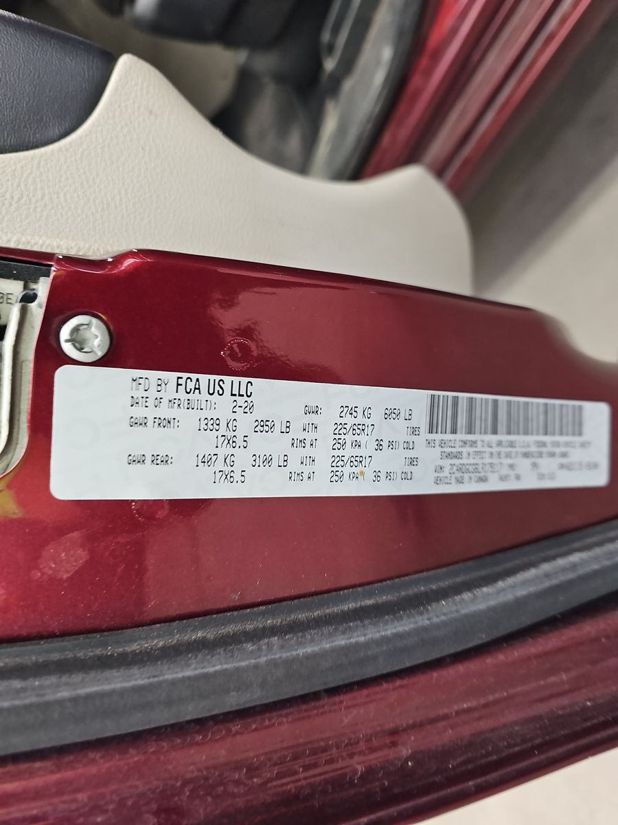 2020 Dodge Grand Caravan SXT FWD