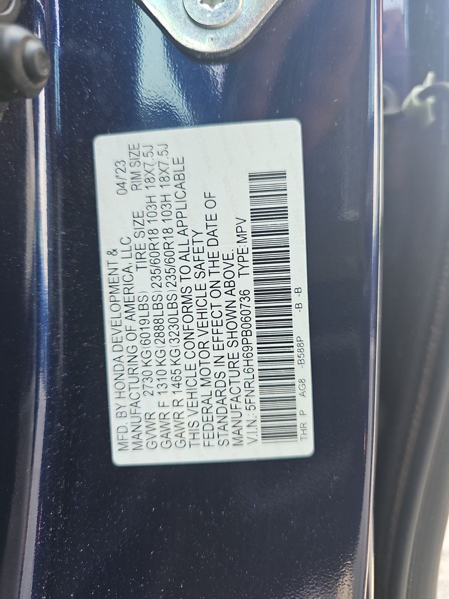 2023 Honda Odyssey EX-L FWD