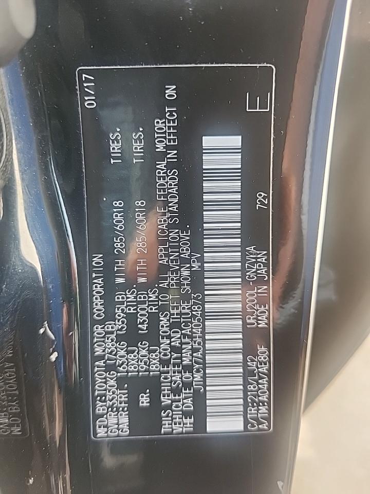 2017 Toyota Land Cruiser Base AWD