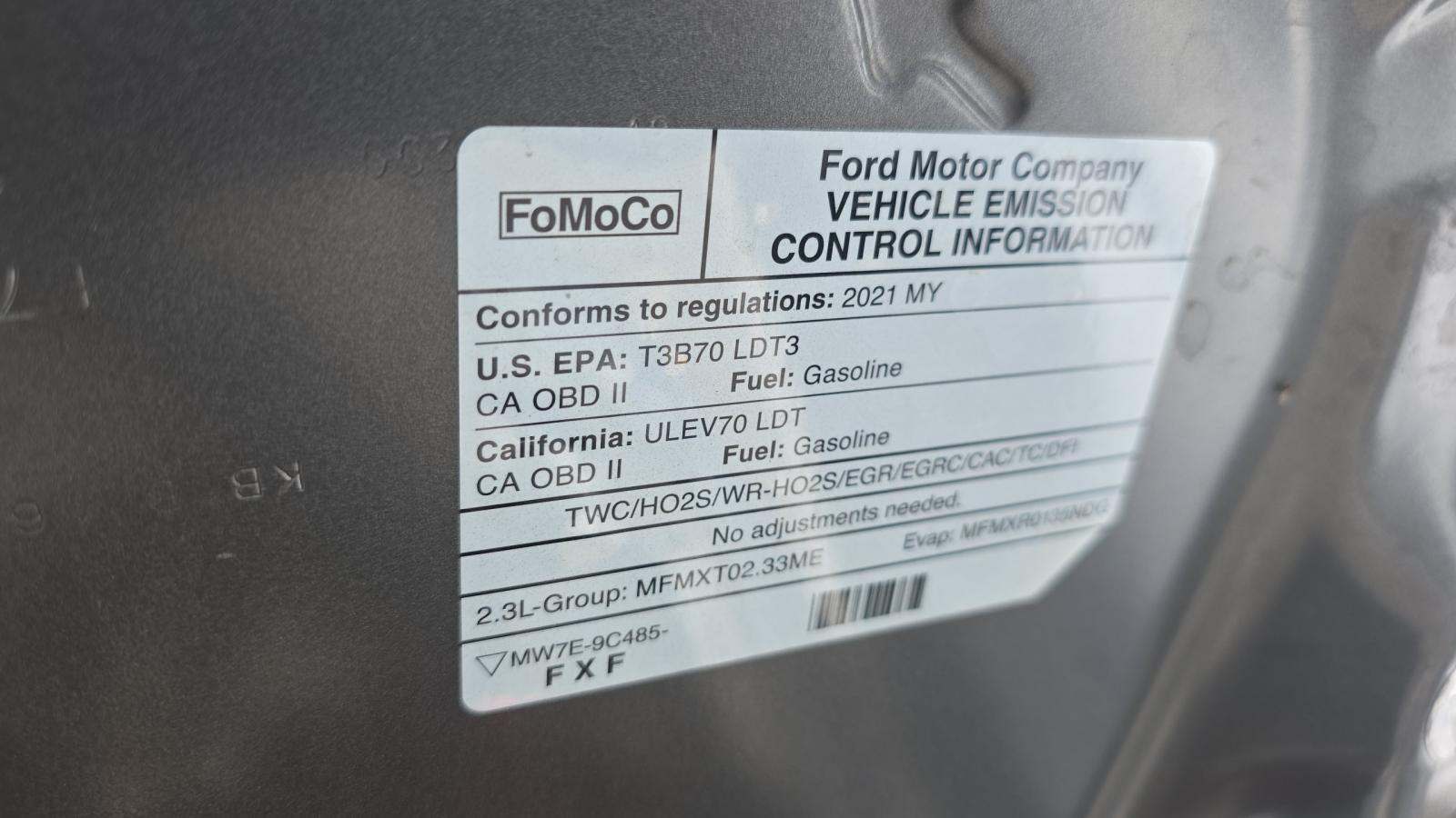 2021 Ford Ranger XLT RWD