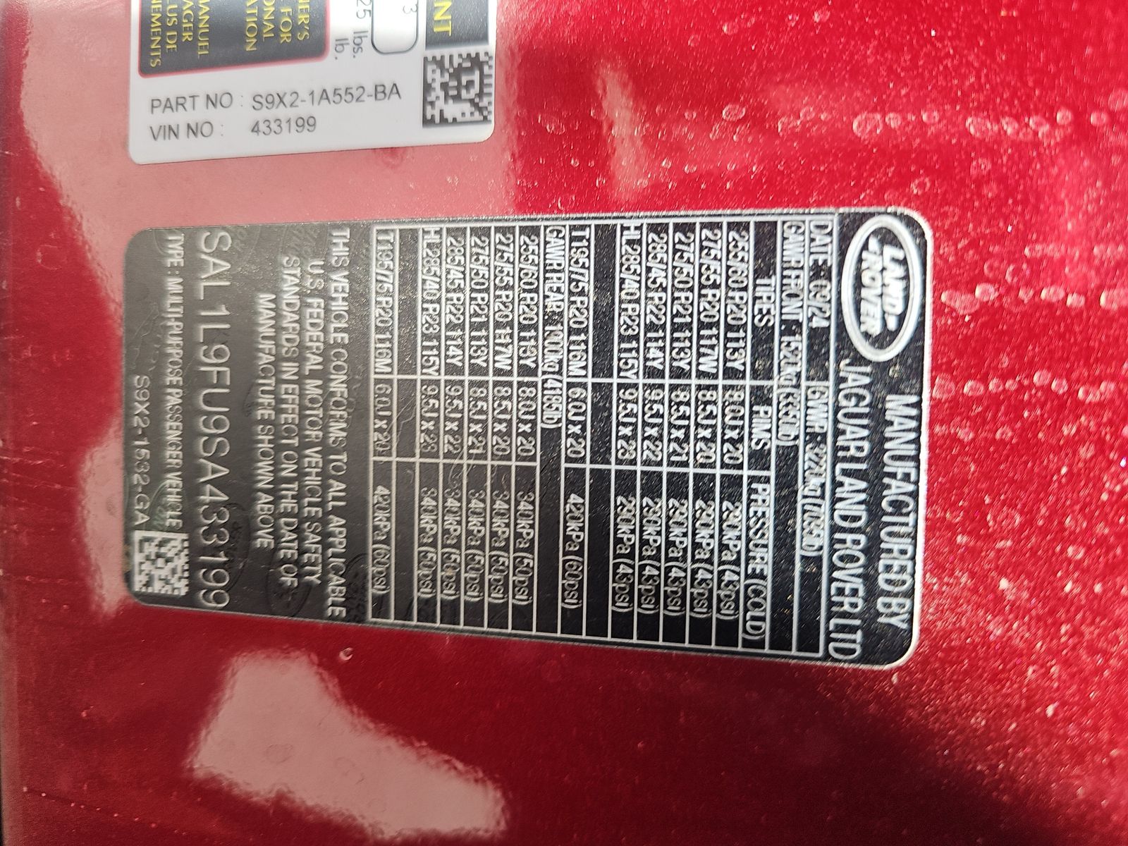 2025 Land Rover Range Rover Sport Dynamic SE AWD