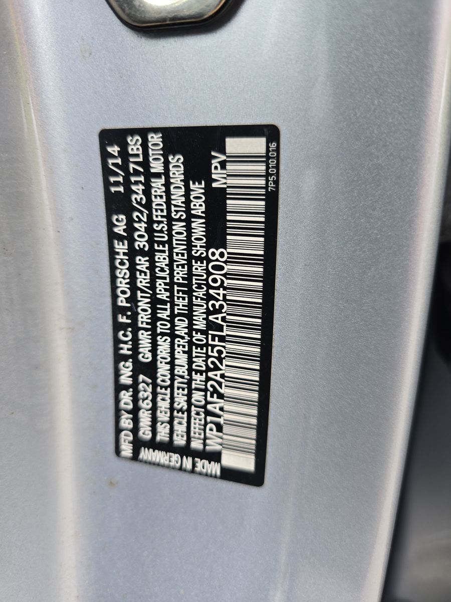 2015 Porsche Cayenne Diesel AWD