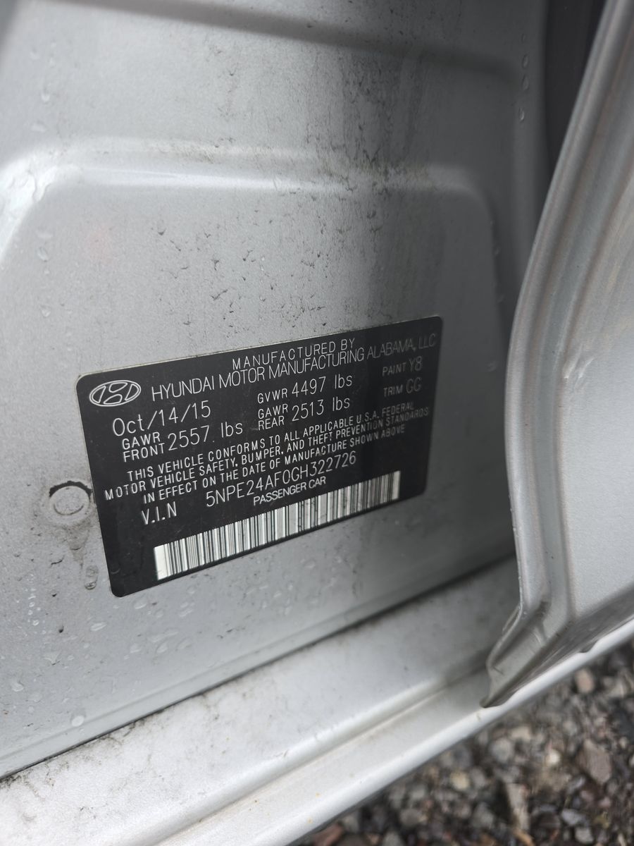 2016 Hyundai Sonata SE FWD