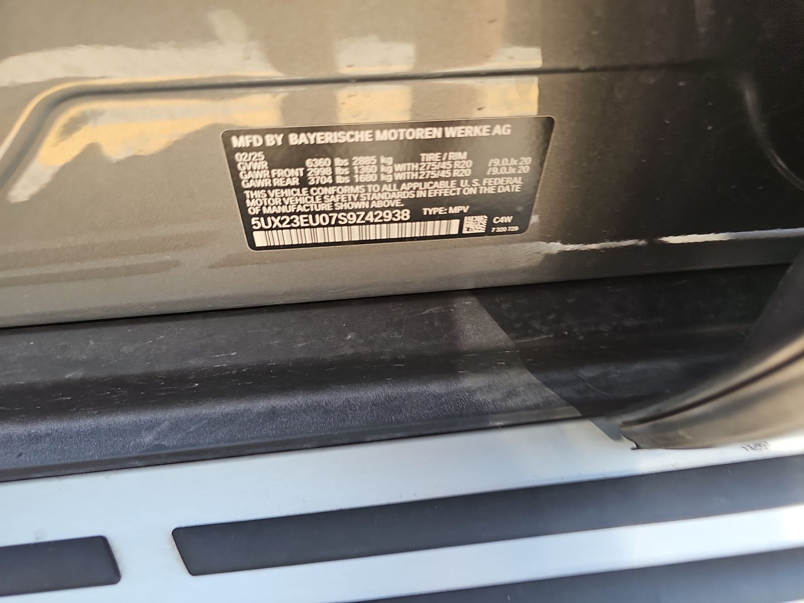 2025 BMW X5 xDrive40i AWD