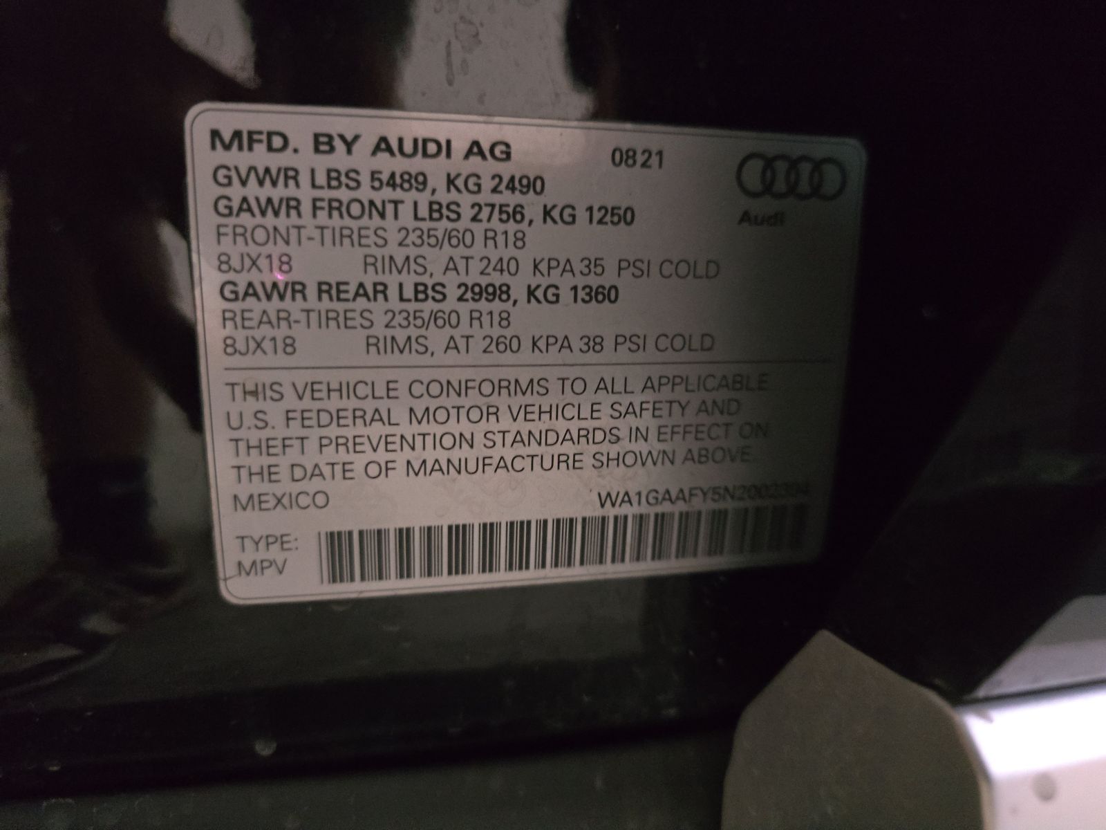 2022 Audi Q5 S line Premium AWD