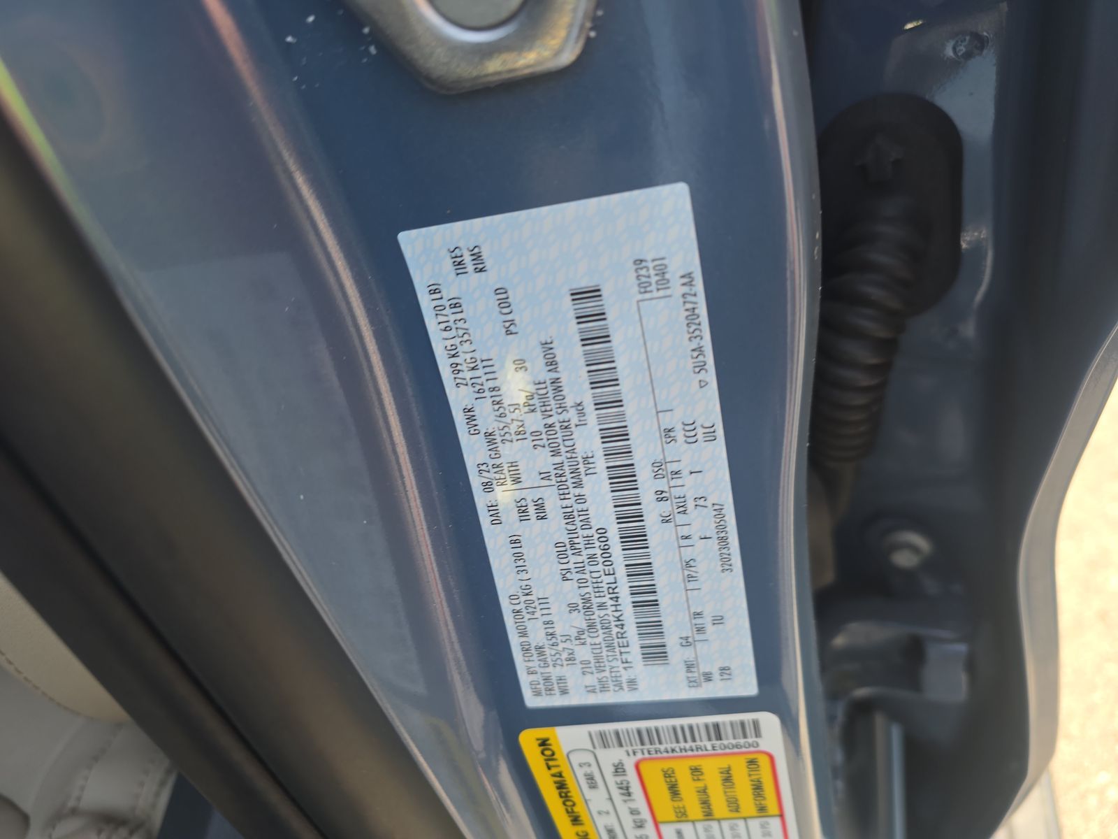 2024 Ford Ranger LARIAT AWD