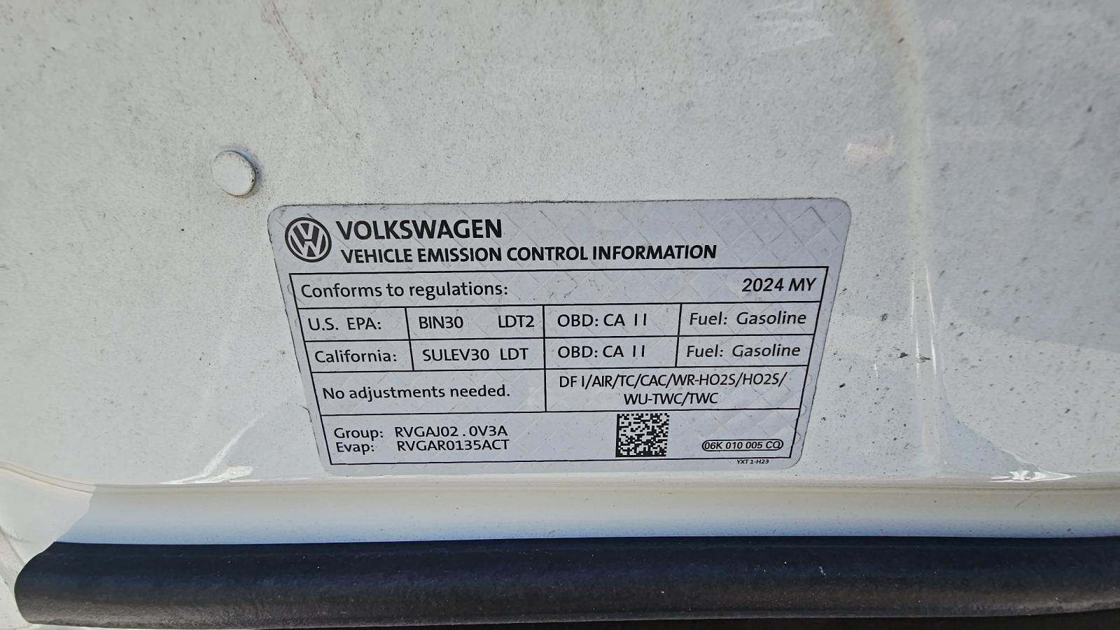 2024 Volkswagen Tiguan 2.0T SE AWD