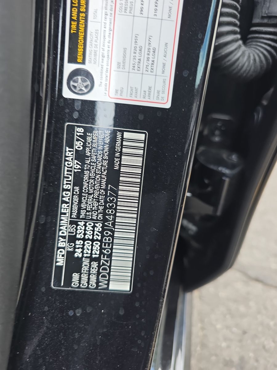2018 Mercedes-Benz E-Class AMG E 43 AWD