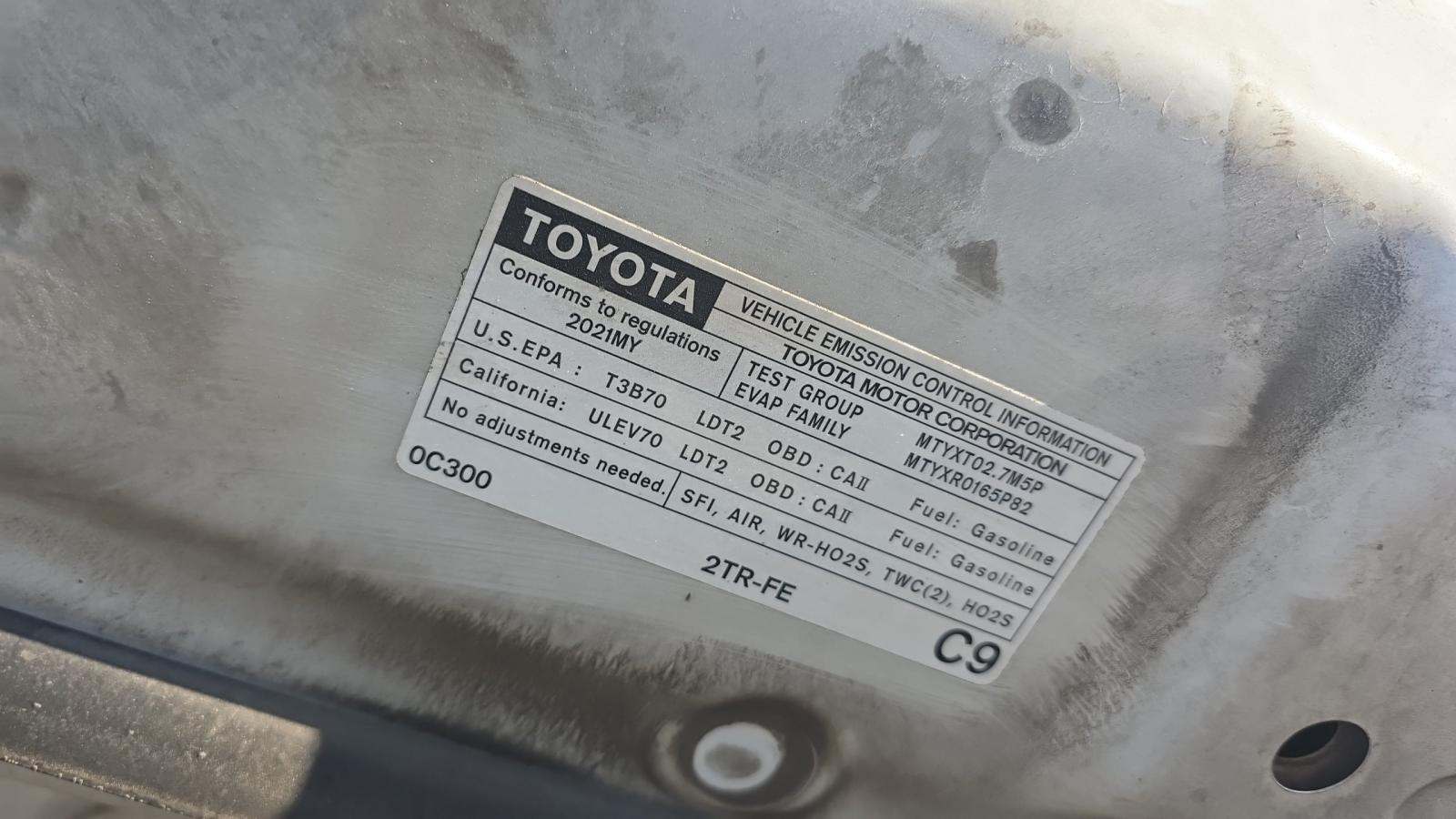 2021 Toyota Tacoma SR RWD