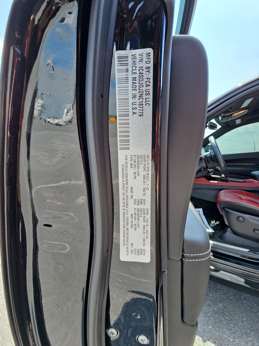 2022 Dodge Durango SRT 392 AWD