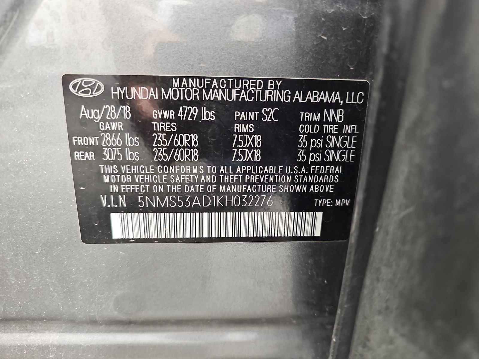 2019 Hyundai Santa Fe Ultimate FWD