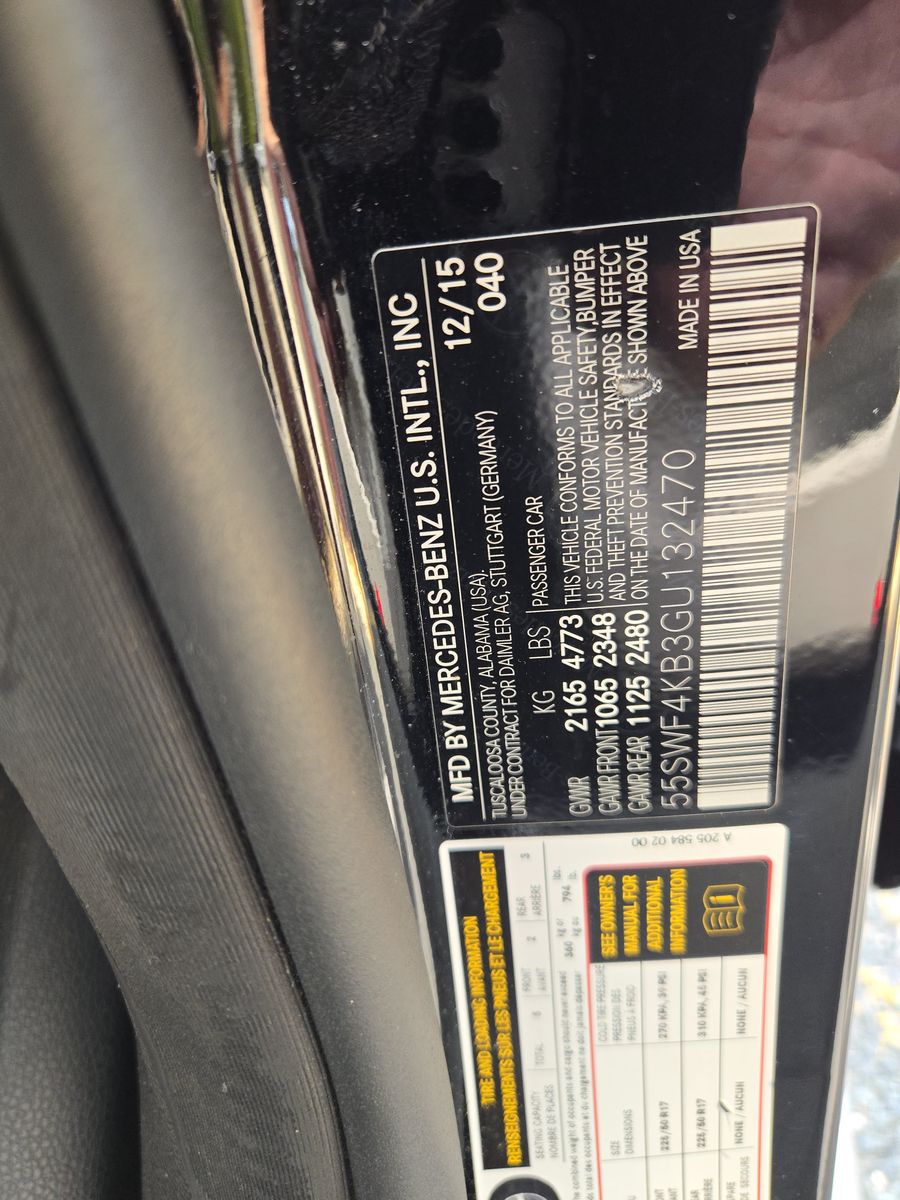 2016 Mercedes-Benz C-Class C 300 AWD