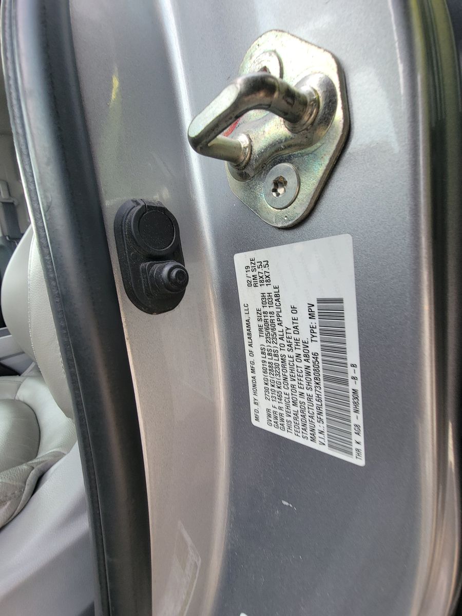 2019 Honda Odyssey EX-L FWD
