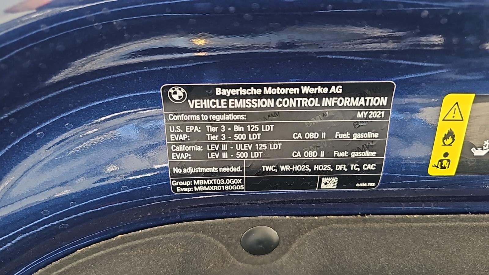 2021 BMW X5 sDrive40i RWD