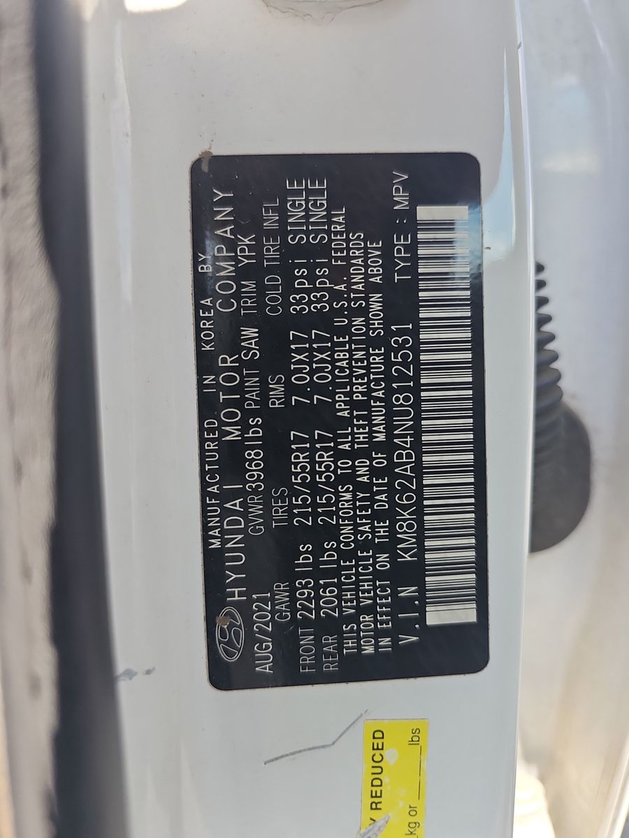 2022 Hyundai Kona SEL FWD