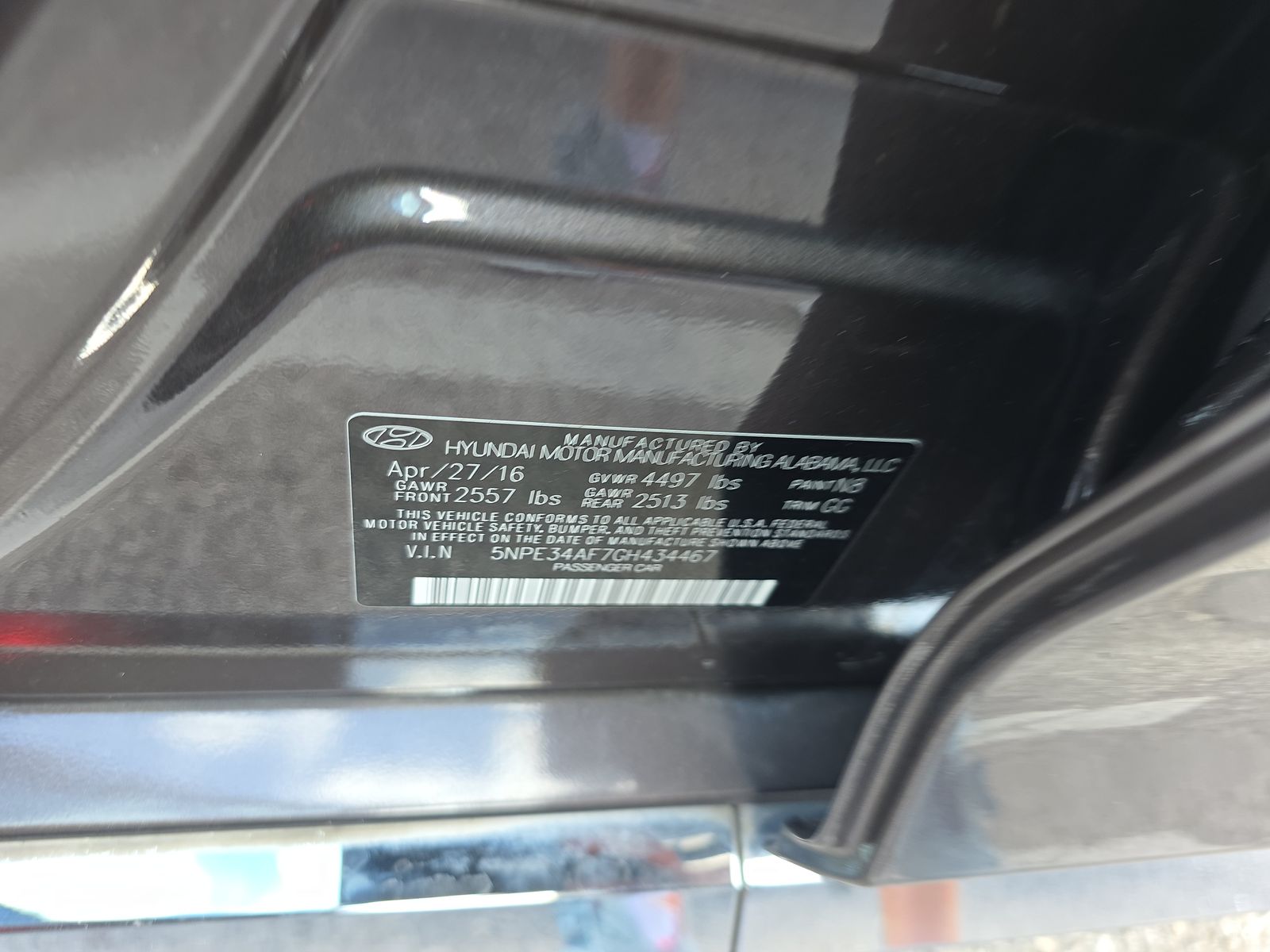 2016 Hyundai Sonata Sport FWD