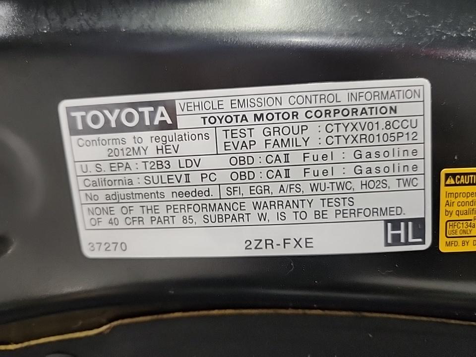 2012 Toyota Prius v Five FWD