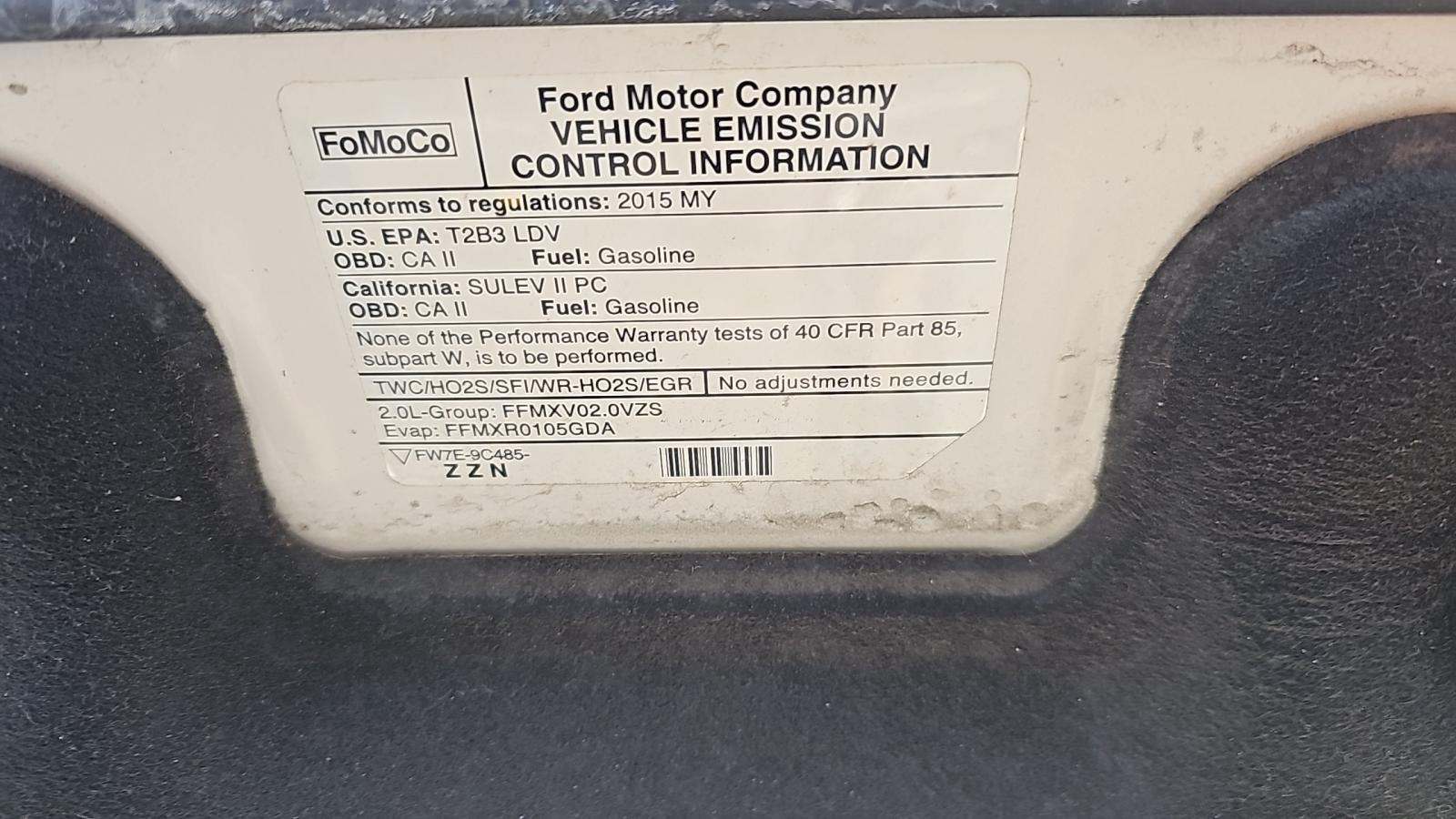 2015 Ford Fusion Hybrid Titanium FWD