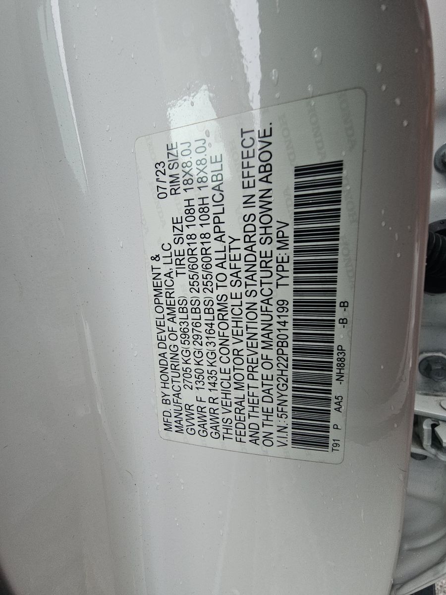2023 Honda Pilot LX FWD