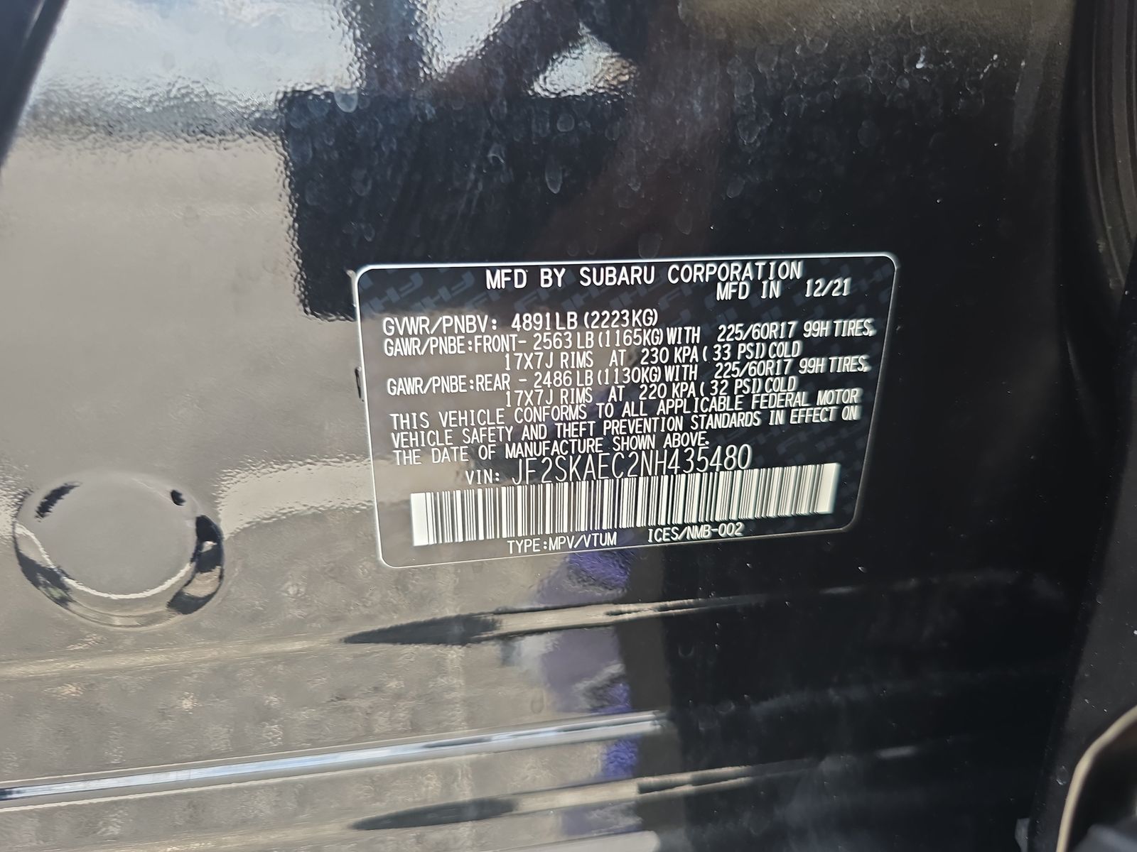 2022 Subaru Forester Premium AWD
