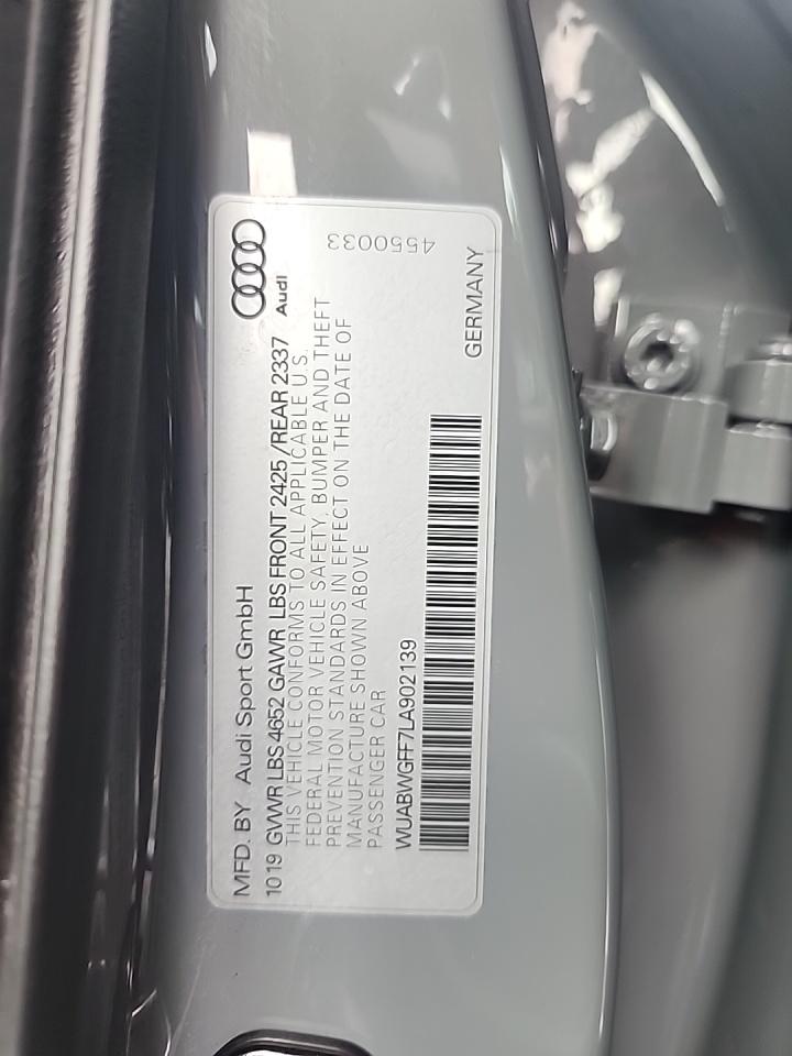 2020 Audi RS 3 Base AWD