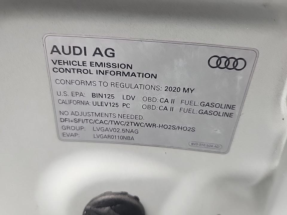 2020 Audi RS 3 Base AWD