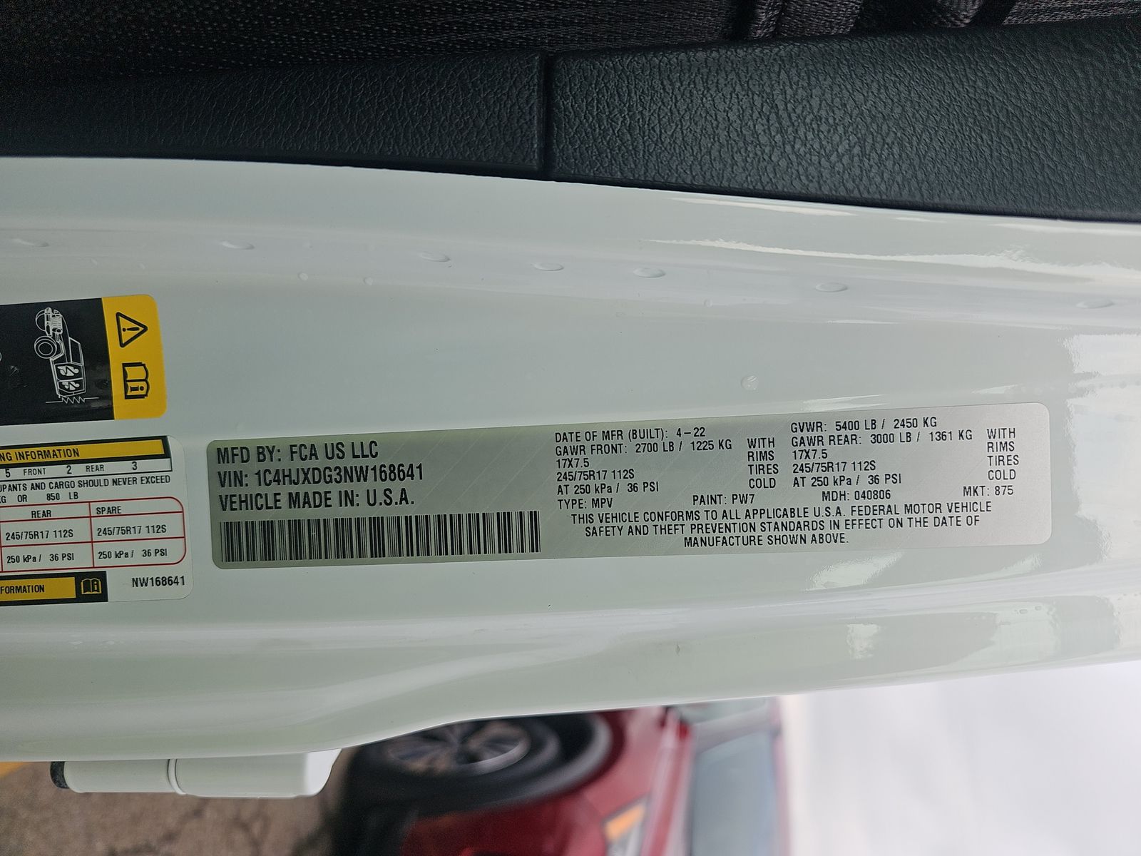 2022 Jeep Wrangler Unlimited Sport S Edition AWD