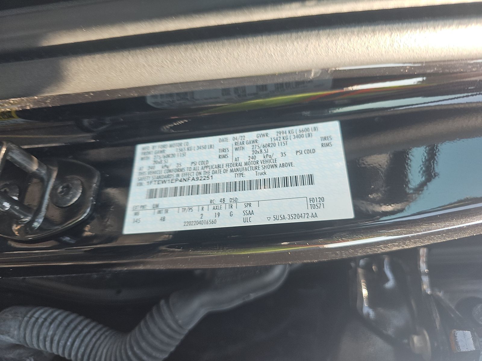 2022 Ford F-150 XLT AWD