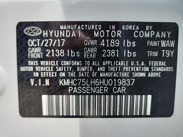 2017 Hyundai Ioniq Electric FWD