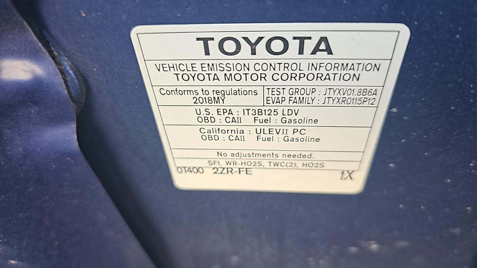 2018 Toyota Corolla SE FWD