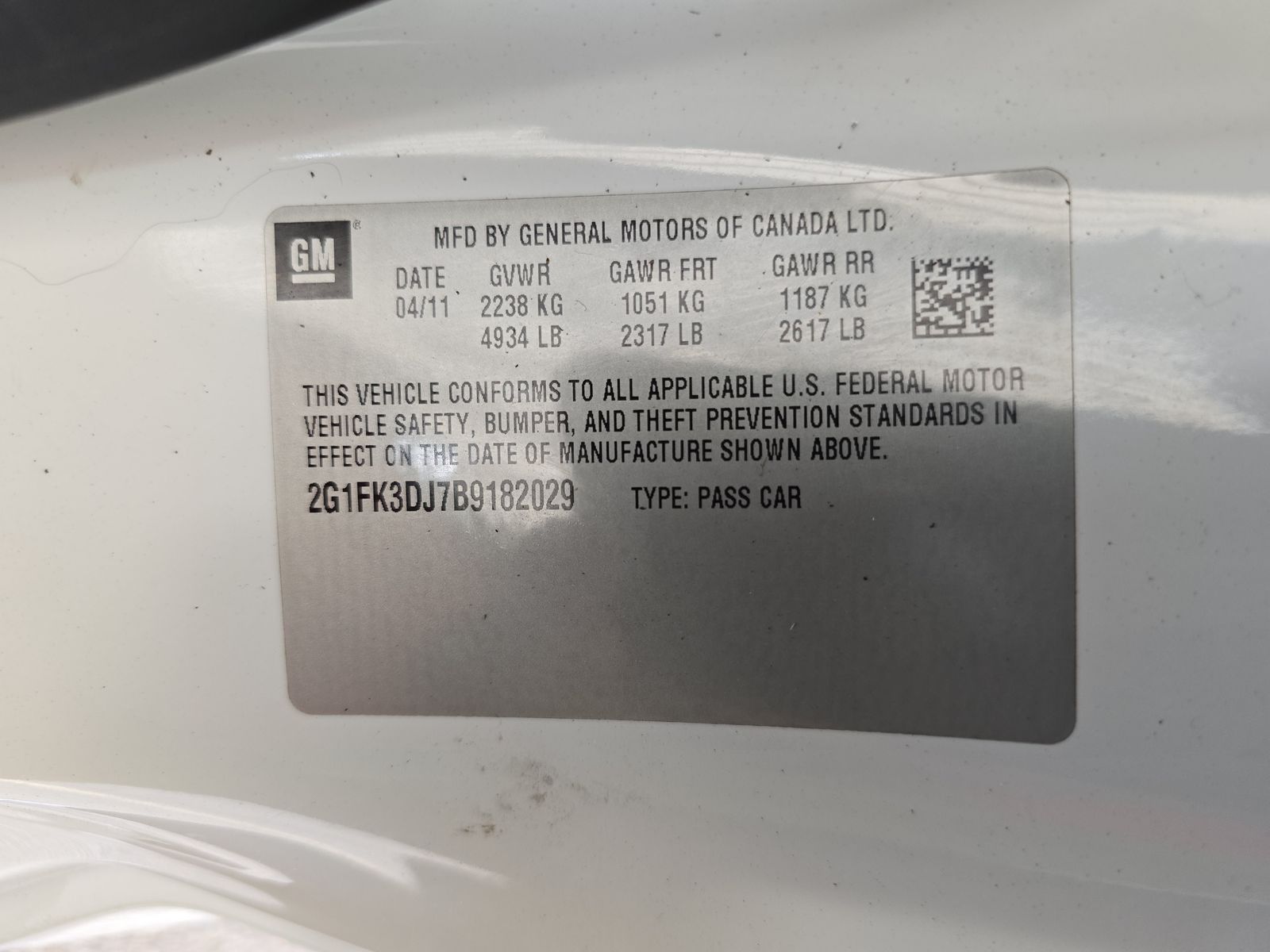 2011 Chevrolet Camaro SS RWD