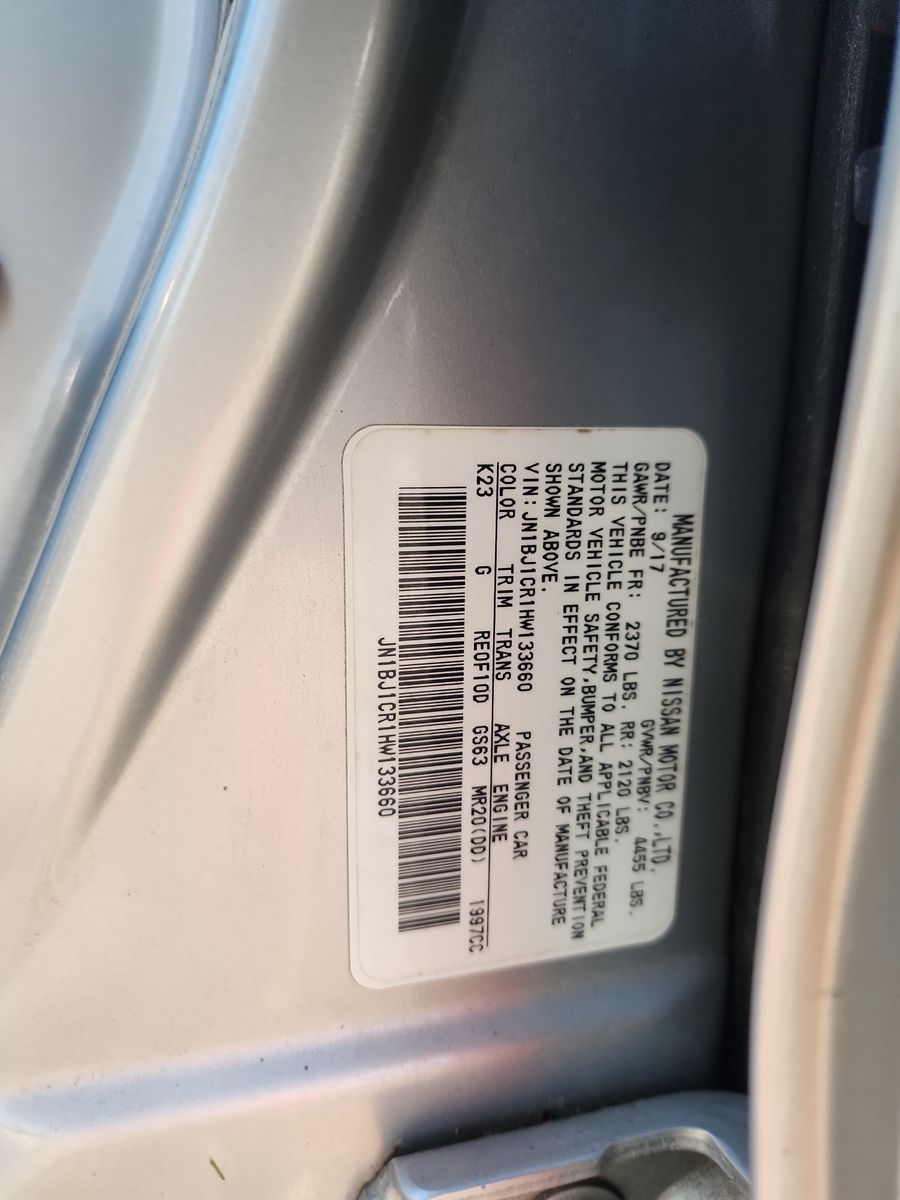 2017 Nissan Rogue Sport SV AWD