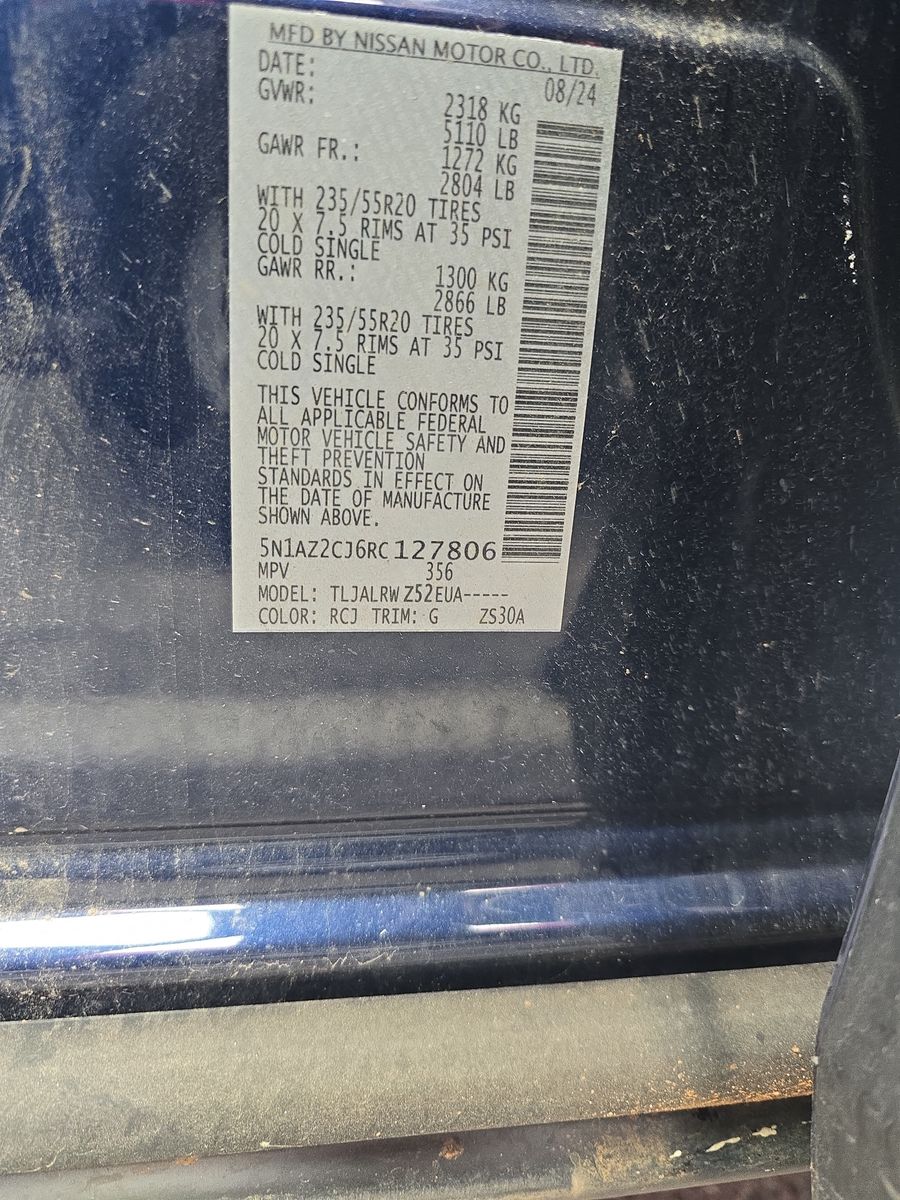 2024 Nissan Murano SL FWD