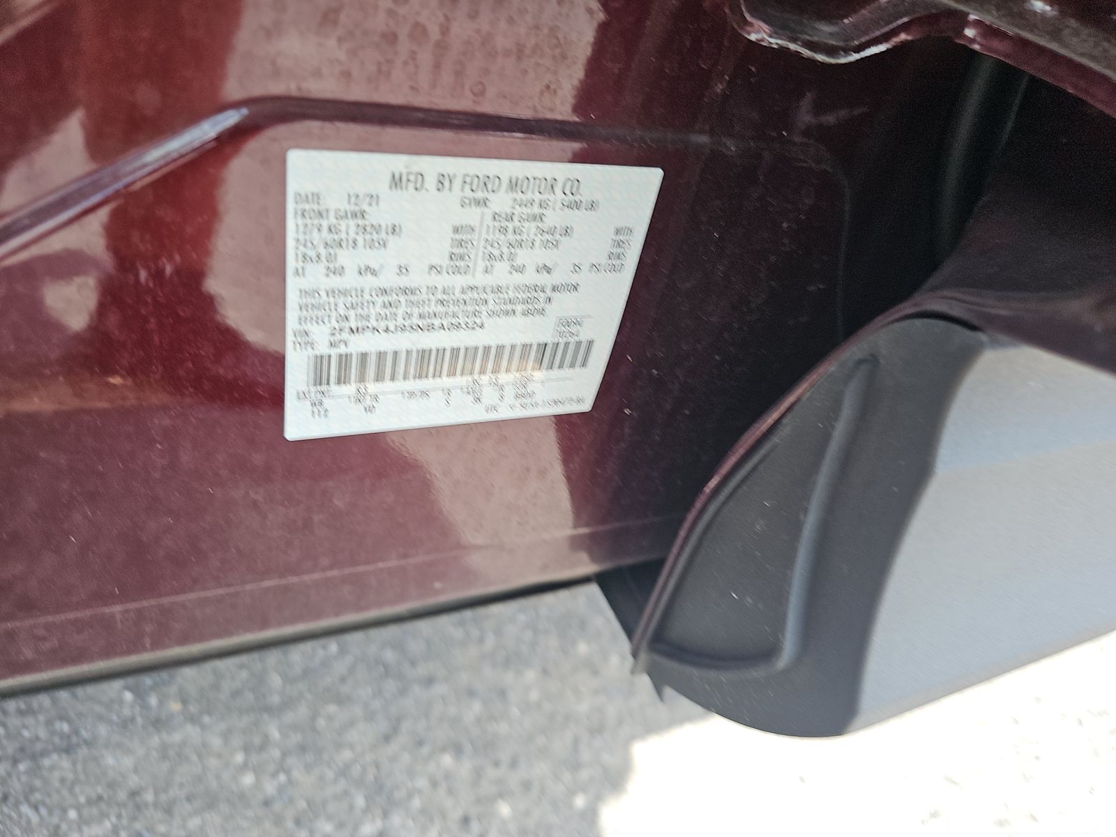 2022 Ford Edge SEL AWD
