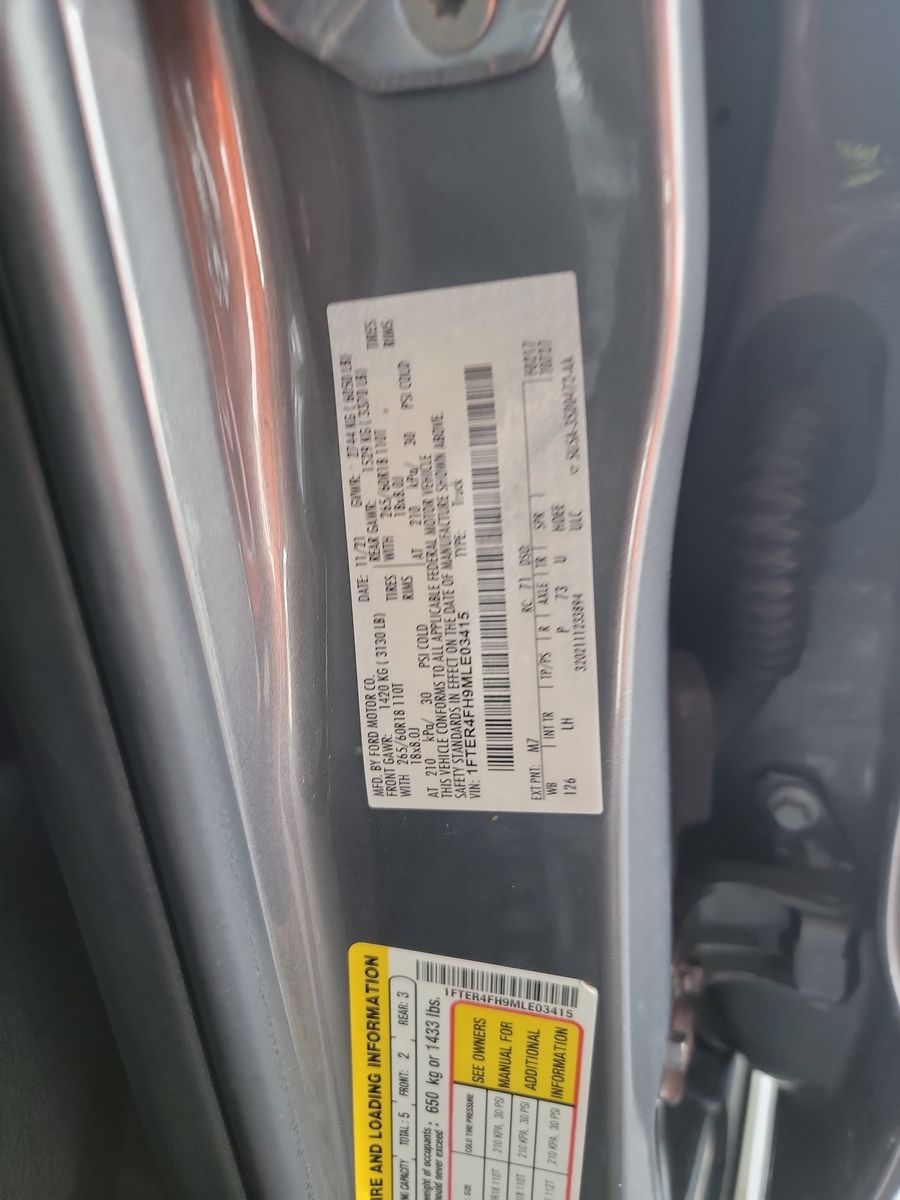 2021 Ford Ranger XLT AWD